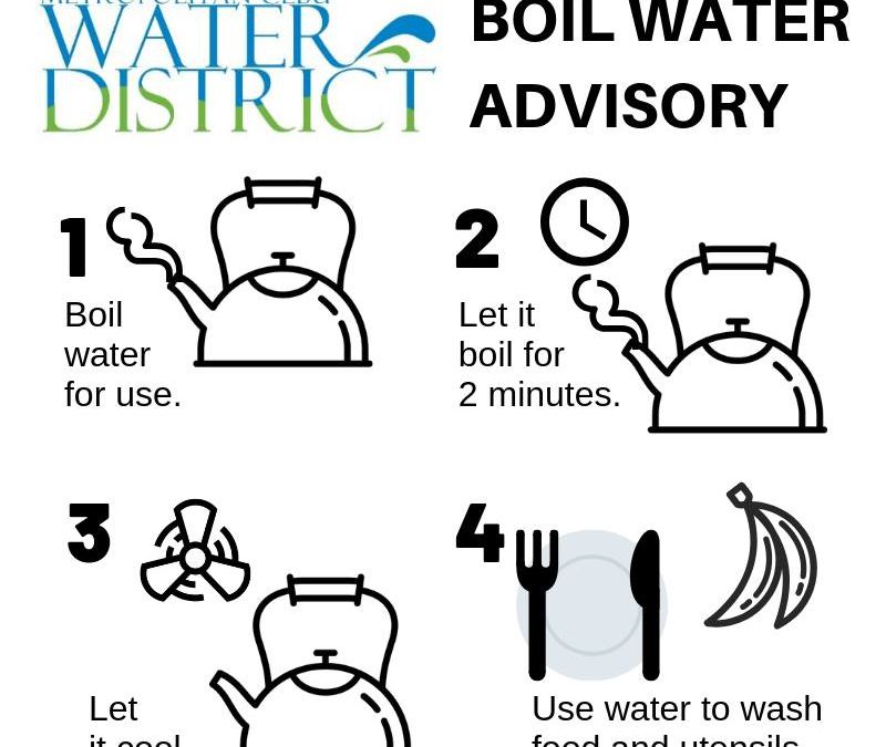 BOIL WATER ADVISORY